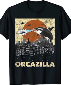 Orcazilla - Whale Lover Ocean Marine Biologist Whales T-Shirt